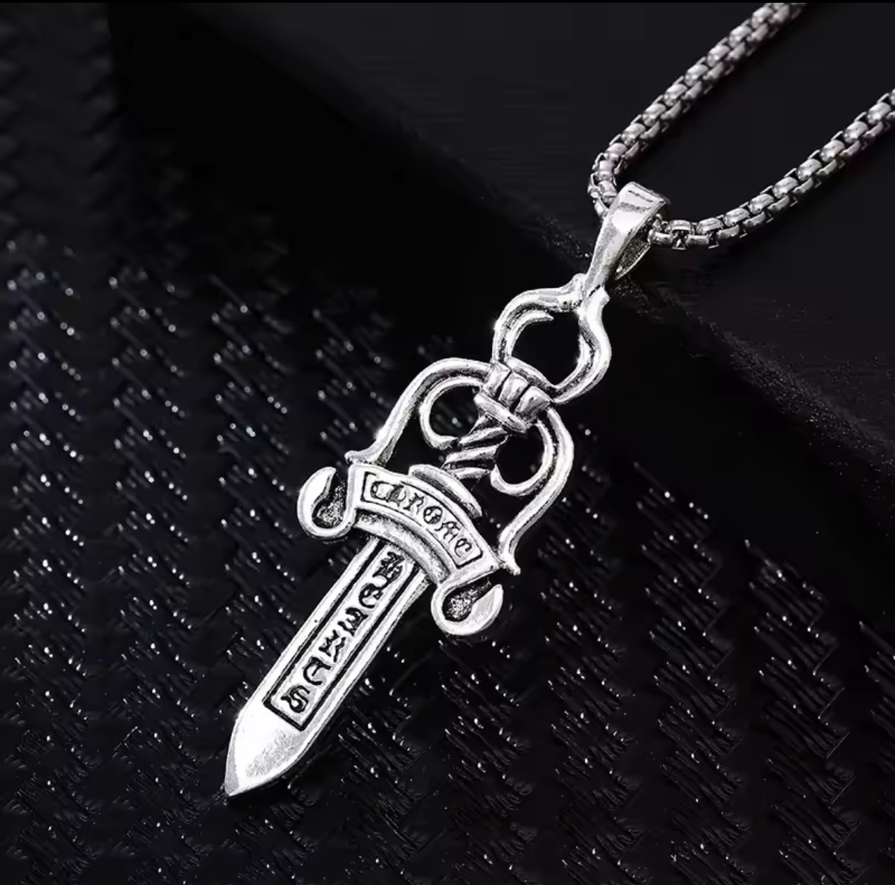 Dagger necklace