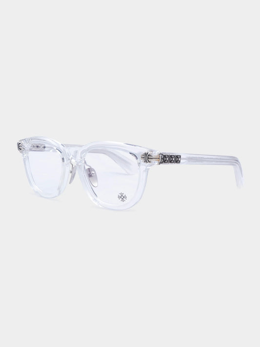 Optical glasses with cross design (Transparent)