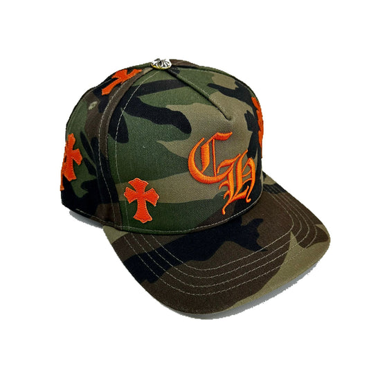 Patchwork camo hat